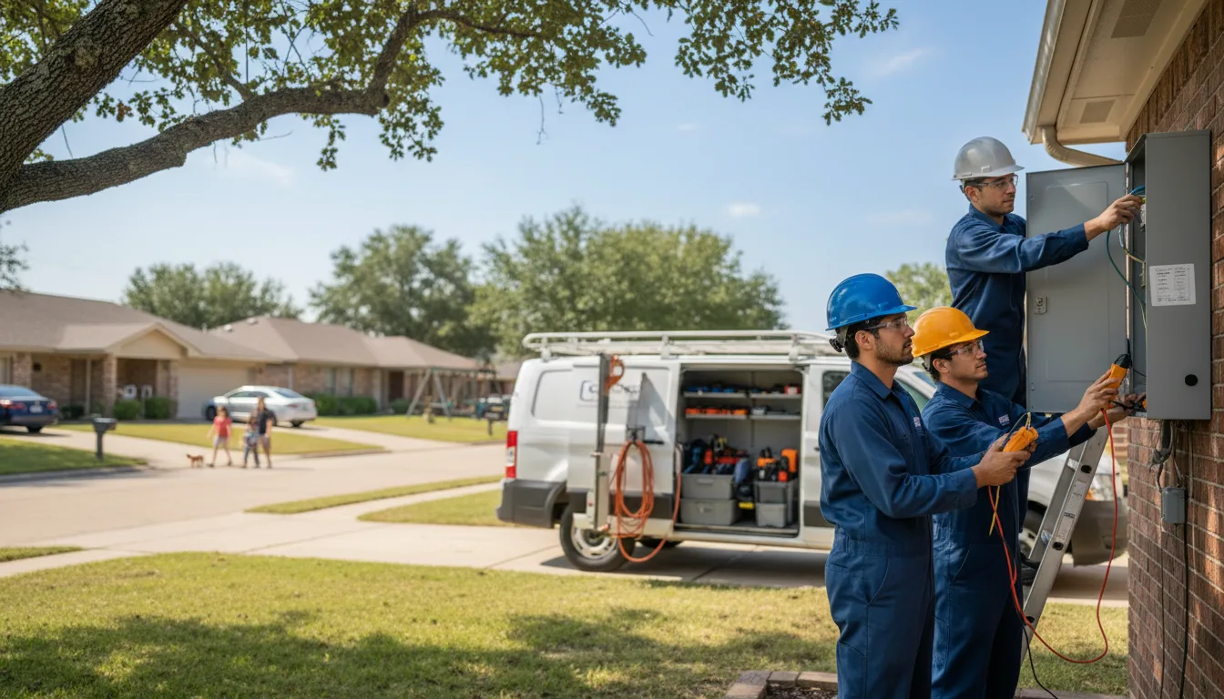 Certified electrician providing emergency electrical services in Cross Plains, WI